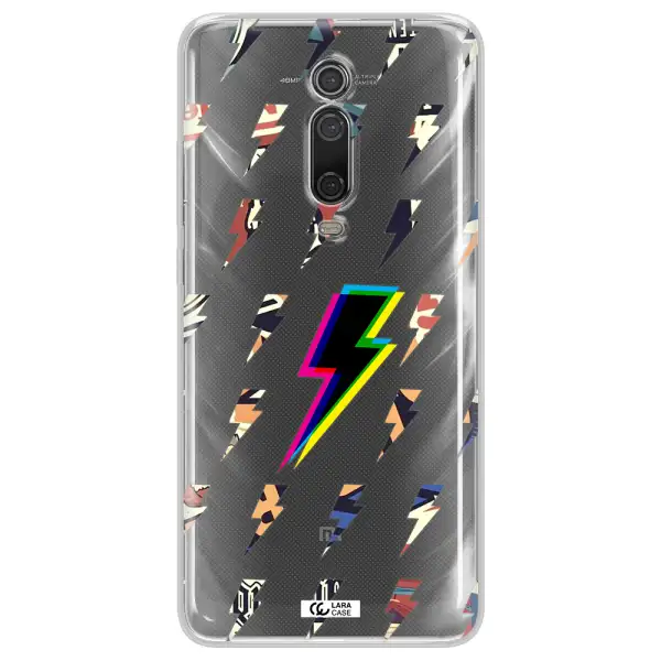 Thunder Glitch Xiaomi Redmi K20 Clear Tpu Case