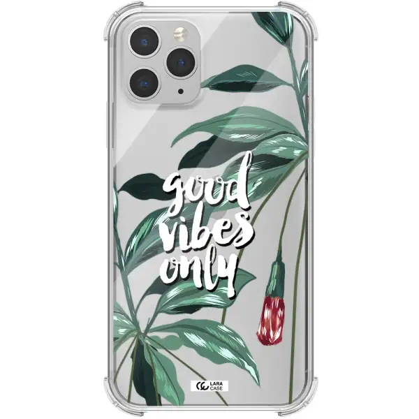 Tropical Vibes Green Apple iPhone 11 pro Clear PC Case