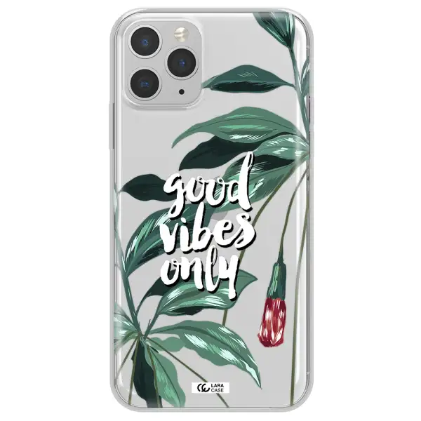 Tropical Vibes Green Apple iPhone 11 pro max Clear TPU Case