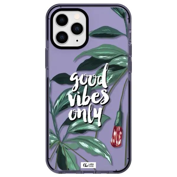 Tropical Vibes Green Apple iPhone 11 pro max impact Lilac Case