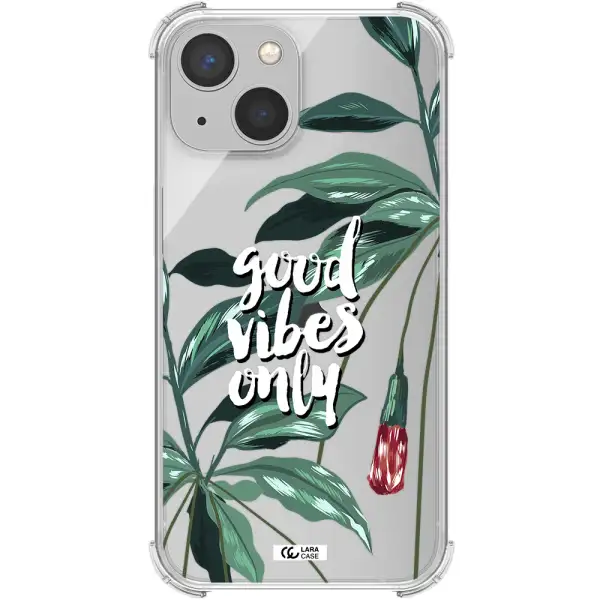 Tropical Vibes Green Apple iPhone 13 Clear PC Case