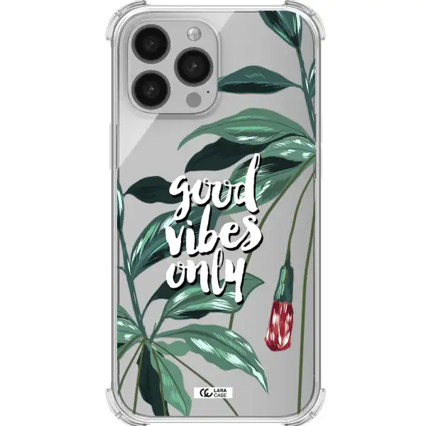 Tropical Vibes Green Apple iPhone 13 Pro Clear PC Case