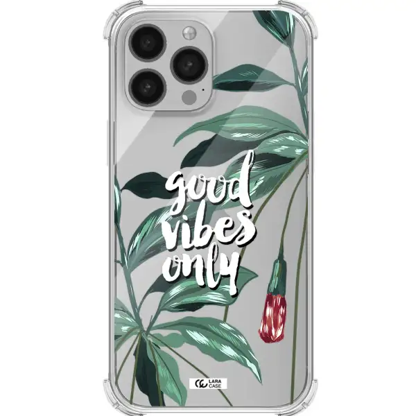 Tropical Vibes Green Apple iPhone 13 Pro Max Clear PC Case