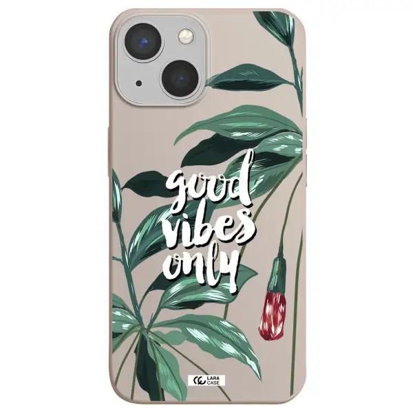 Tropical Vibes Green Apple iPhone 13 Silicone Stone Case