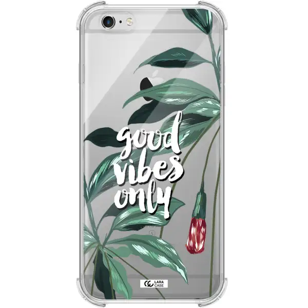 Tropical Vibes Green Apple iPhone 6S Clear PC Case