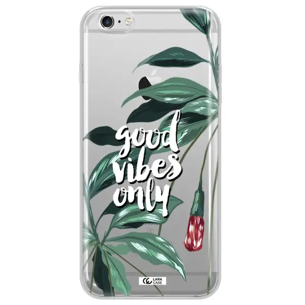 Tropical Vibes Green Apple iPhone 6S Clear TPU Case