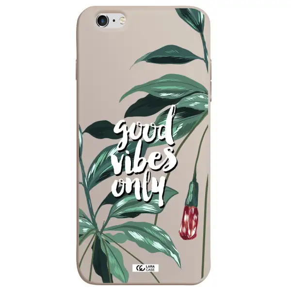 Tropical Vibes Green Apple iPhone 6S Silicone Stone Case