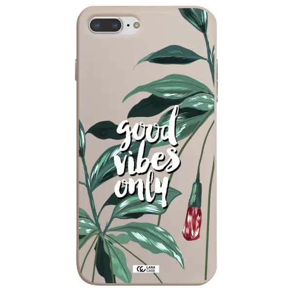 Tropical Vibes Green Apple iPhone 8 plus Silicone Stone Case