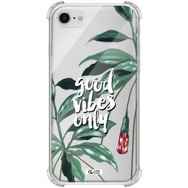 Tropical Vibes Green Apple iPhone se 2020 Clear PC Case