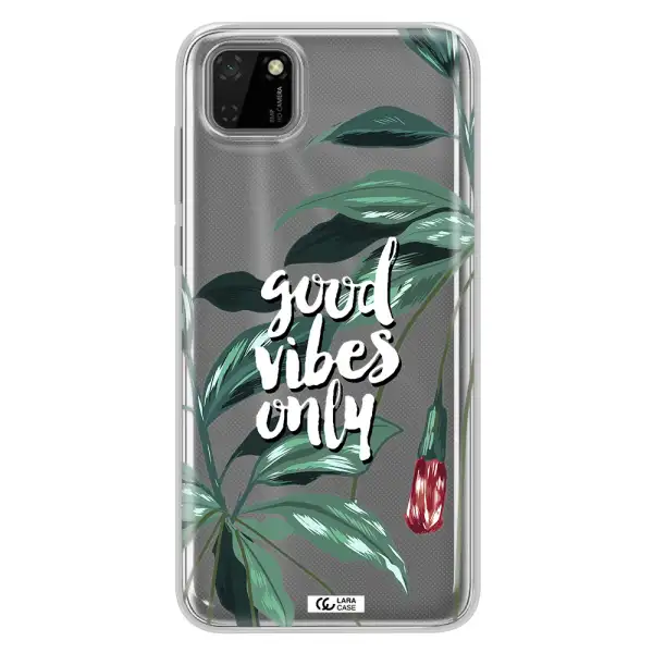 Tropical Vibes Green Huawei Honor 9S Clear TPU Case