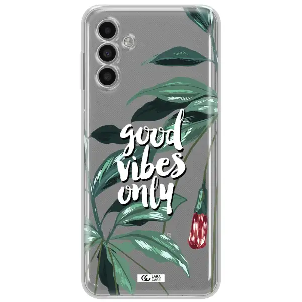 Tropical Vibes Green Samsung A13 5G Clear Tpu Case