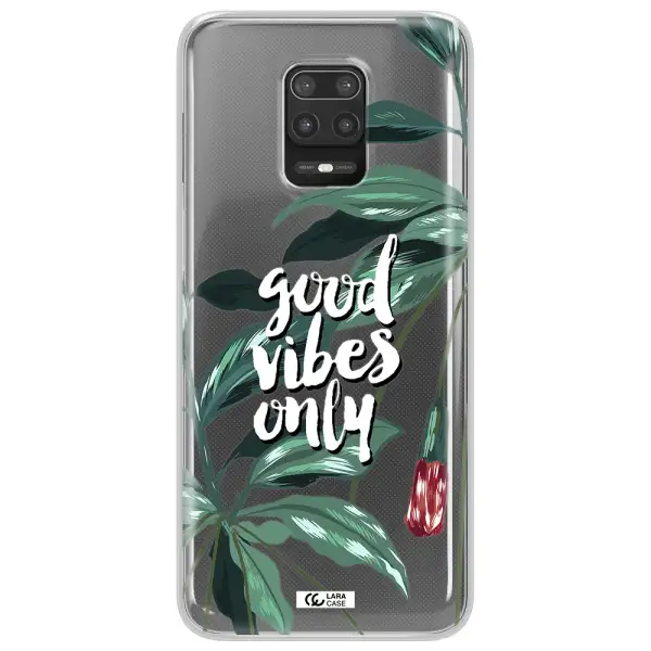 Tropical Vibes Green Xiaomi Note 9S Clear TPU Case