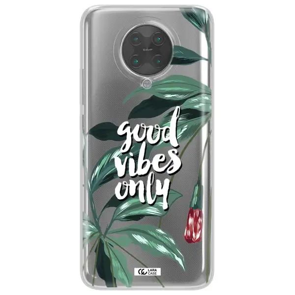 Tropical Vibes Green Xiaomi Poco F2 Pro Clear TPU Case