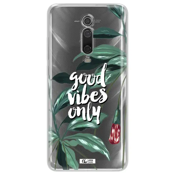 Tropical Vibes Green Xiaomi Redmi K20 Clear Tpu Case