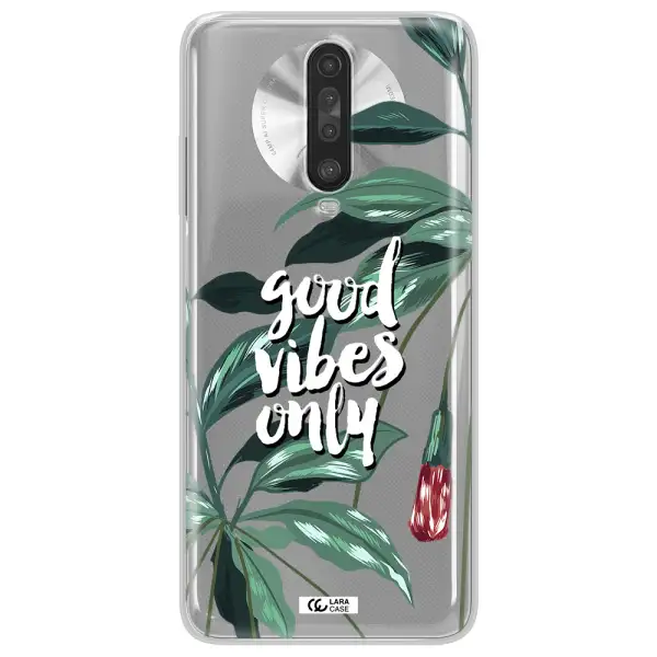 Tropical Vibes Green Xiaomi Redmi K30 Clear TPU Case