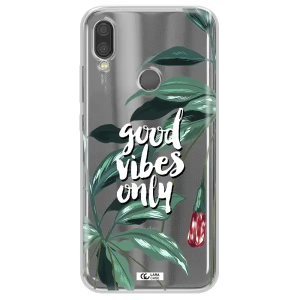 Tropical Vibes Green Xiaomi Redmi Note 7 Clear TPU Case