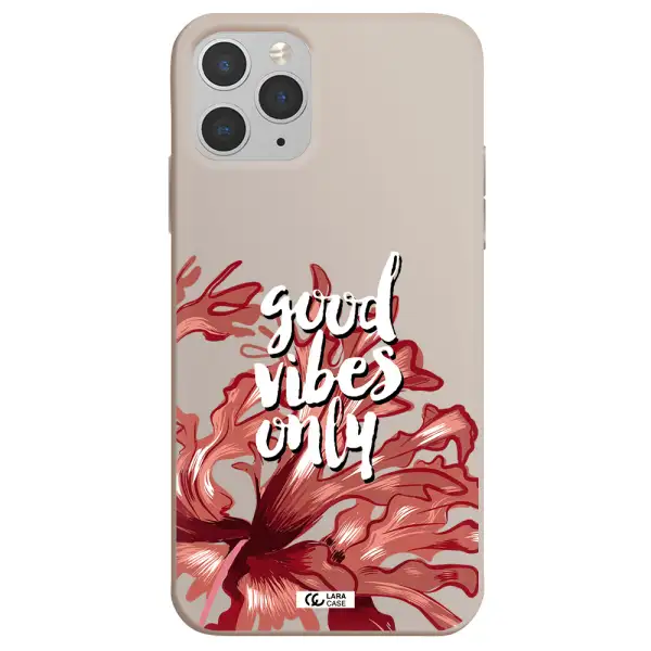Tropical Vibes Red Apple iPhone 11 pro Silicone Stone Case