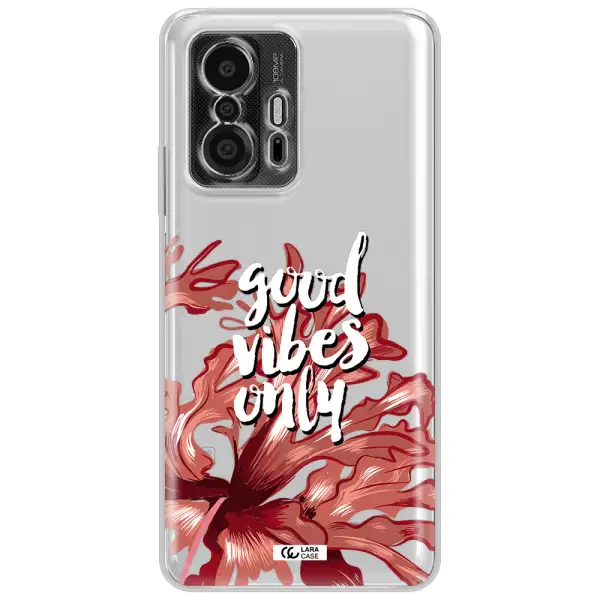 Tropical Vibes Red Xiaomi 11T Pro Clear Tpu Case