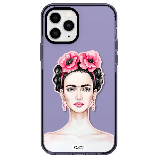 Ferida Watercolor Apple iPhone 11 pro impact Lilac Case