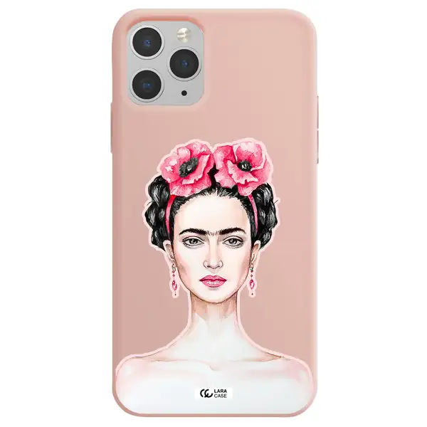 Ferida Watercolor Apple iPhone 11 pro max Silicone pastel pink Case