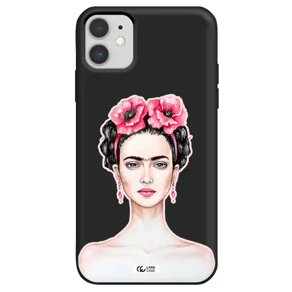 Ferida Watercolor Apple iPhone 11 Silicone black Case