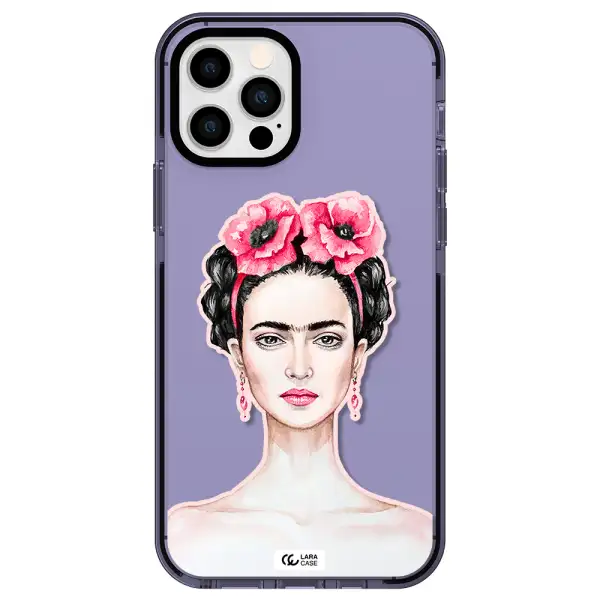 Ferida Watercolor Apple iPhone 12 pro impact Lilac Case