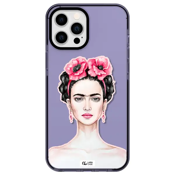 Ferida Watercolor Apple iPhone 12 pro max impact Lilac Case