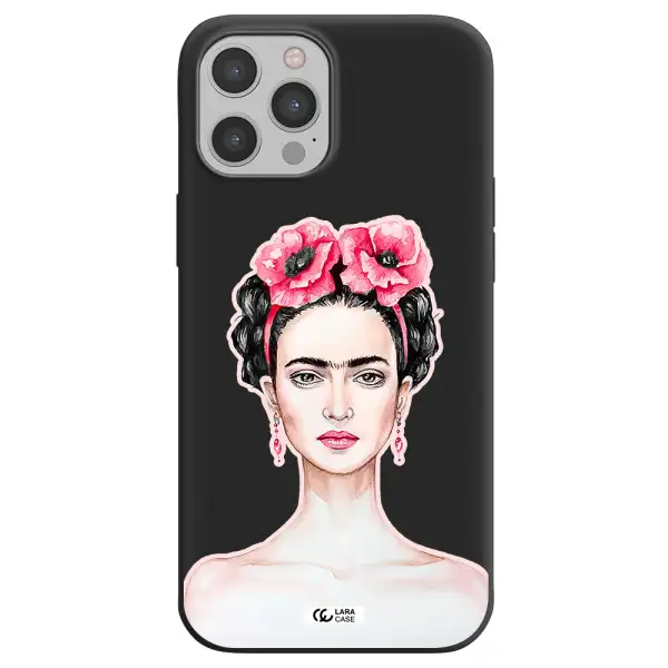 Ferida Watercolor Apple iPhone 12 pro max Silicone black Case