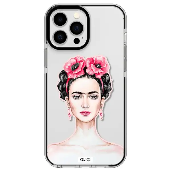 Ferida Watercolor Apple iPhone 13 Pro Max impact black border Case