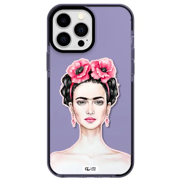 Ferida Watercolor Apple iPhone 13 Pro Max impact Lilac Case