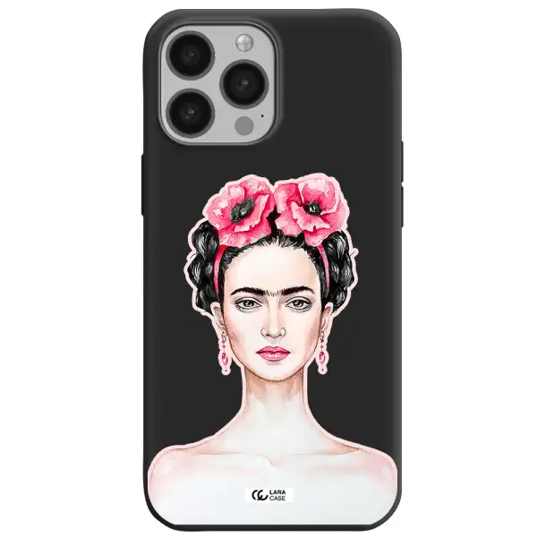 Ferida Watercolor Apple iPhone 13 Pro Silicone black Case