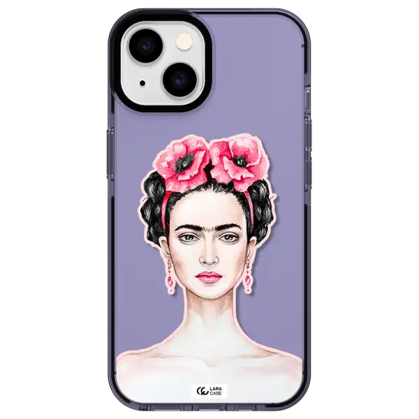 Ferida Watercolor Apple iPhone 14 impact Lilac Case