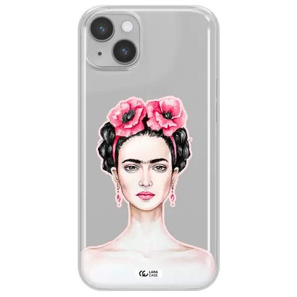 Ferida Watercolor Apple iPhone 14 plus Clear TPU Case