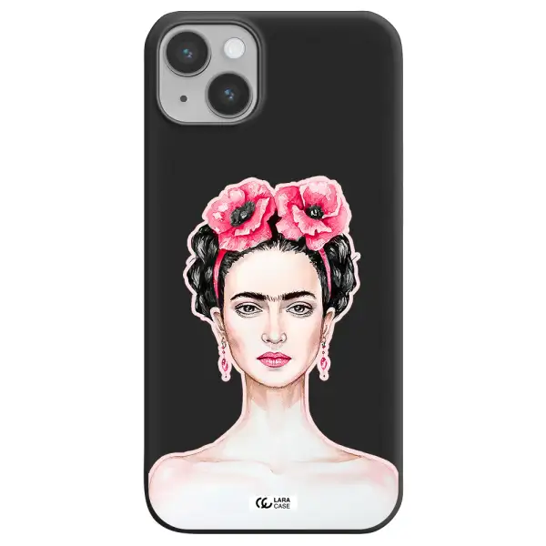 Ferida Watercolor Apple iPhone 14 Silicone black Case