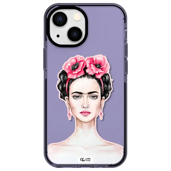 Ferida Watercolor Apple iPhone 15 impact Lilac Case