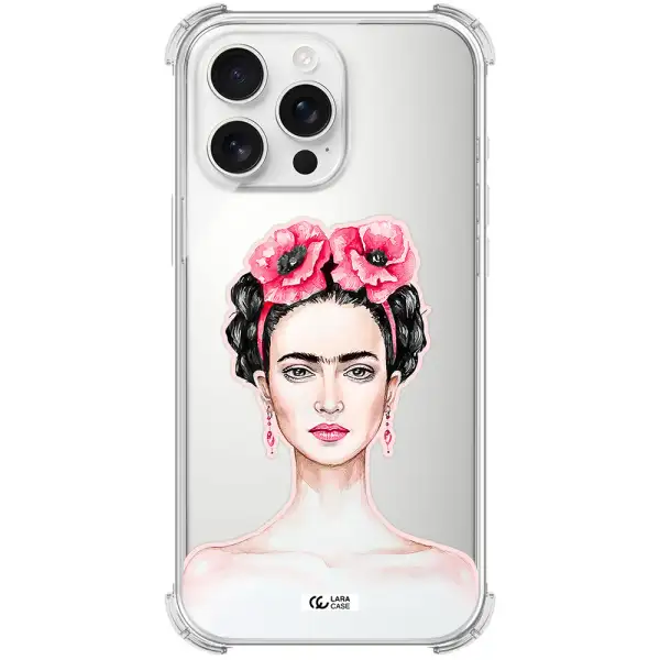 Ferida Watercolor Apple Iphone 16 Pro Max Clear Pc Case