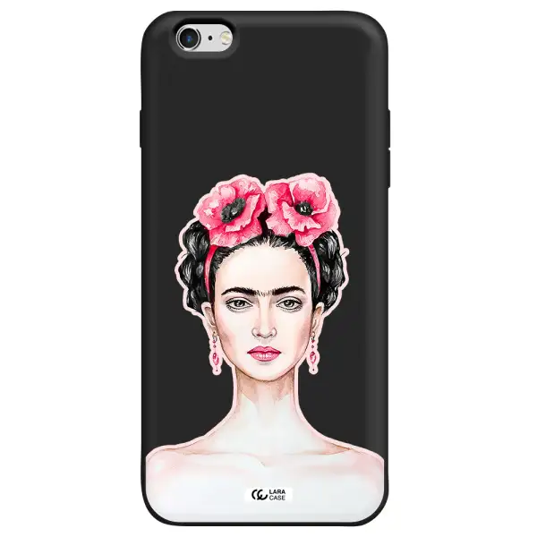 Ferida Watercolor Apple iPhone 6 s plus Silicone black Case
