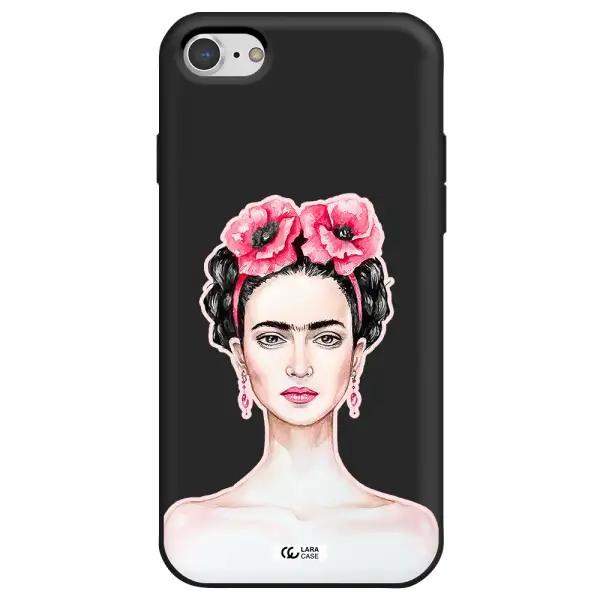 Ferida Watercolor Apple iPhone 7 Silicone black Case