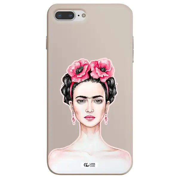 Ferida Watercolor Apple iPhone 8 plus Silicone Stone Case