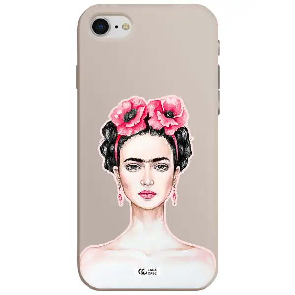 Ferida Watercolor Apple iPhone se 2020 Silicone Stone Case