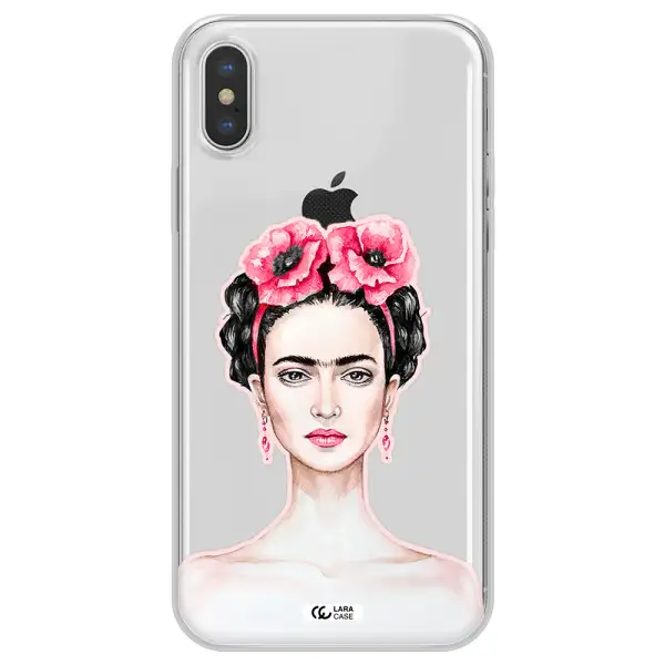 Ferida Watercolor Apple iPhone XS Clear TPU Case