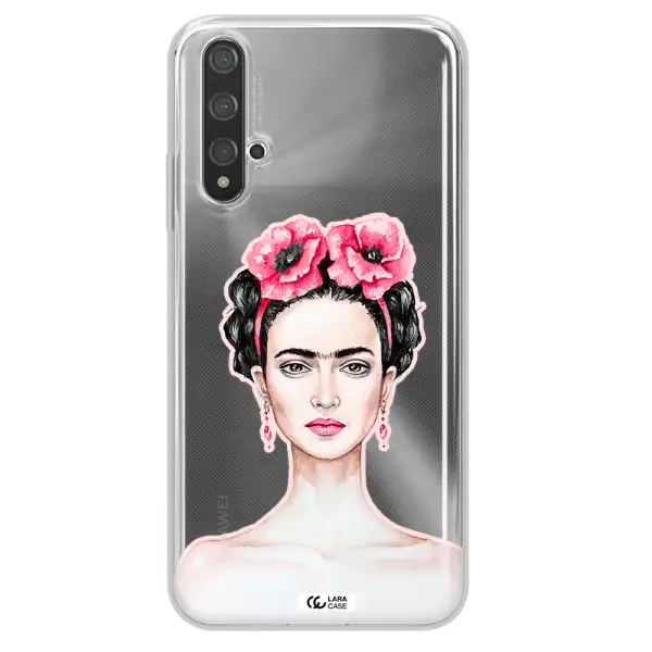 Ferida Watercolor Huawei Nova 5t Clear TPU Case