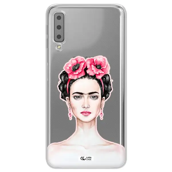 Ferida Watercolor Samsung A7 2018 Clear TPU Case