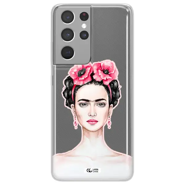 Ferida Watercolor Samsung S21 Ultra Clear TPU Case