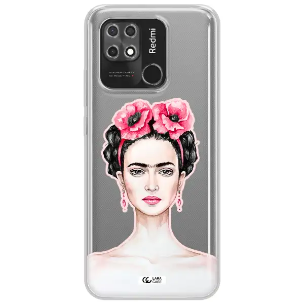 Ferida Watercolor Xiaomi Redmi 10C Clear TPU Case