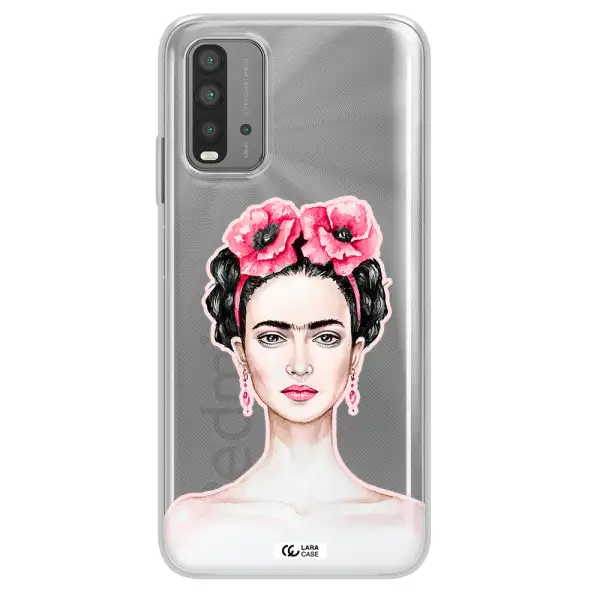 Ferida Watercolor Xiaomi Redmi 9T Clear TPU Case