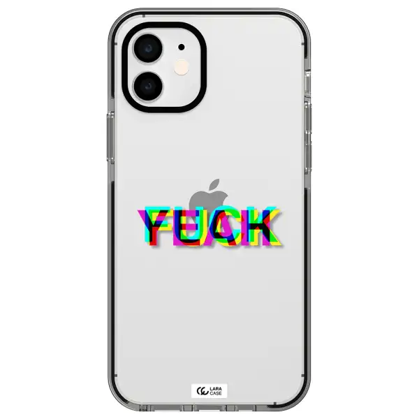 F#*K Yeah Apple iPhone 11 impact black border Case