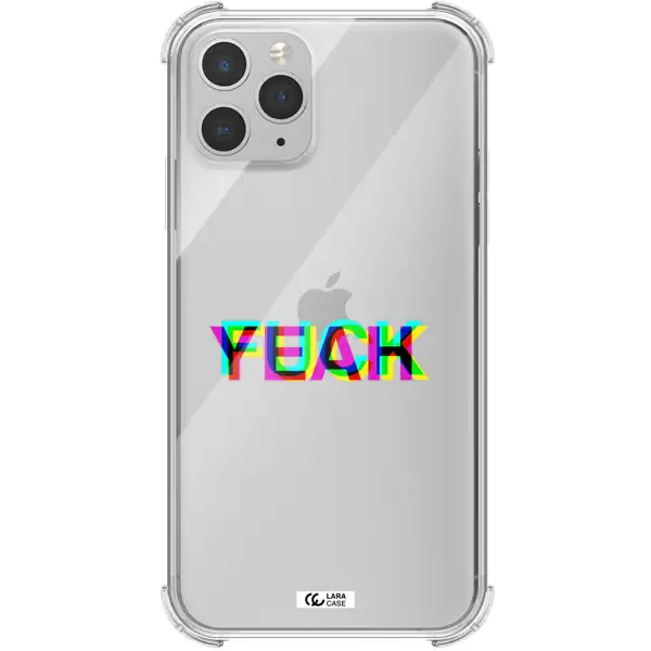 F#*K Yeah Apple iPhone 11 pro max Clear PC Case