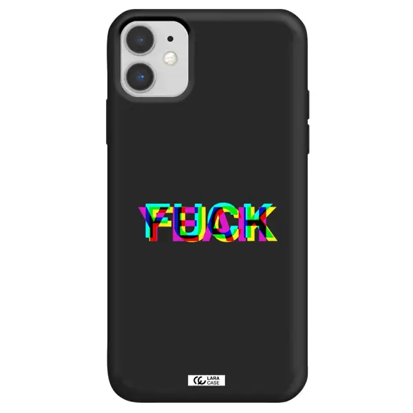 F#*K Yeah Apple iPhone 11 Silicone black Case