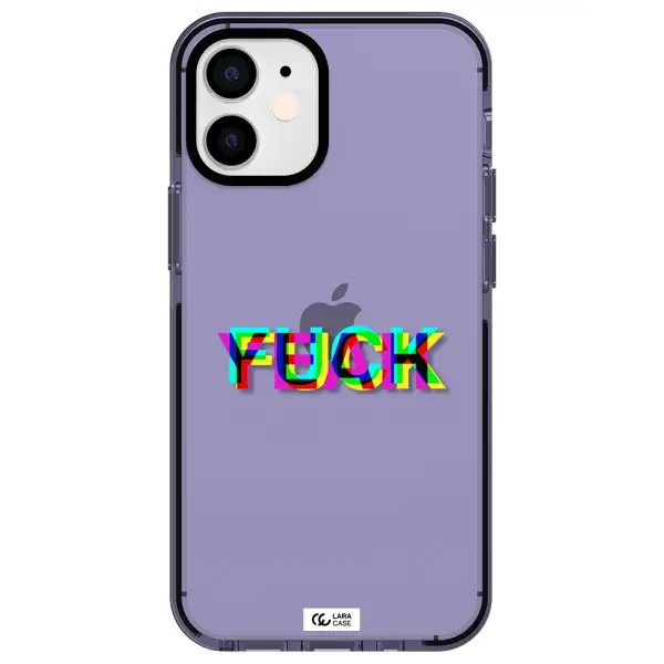 F#*K Yeah Apple iPhone 12 mini impact Lilac Case